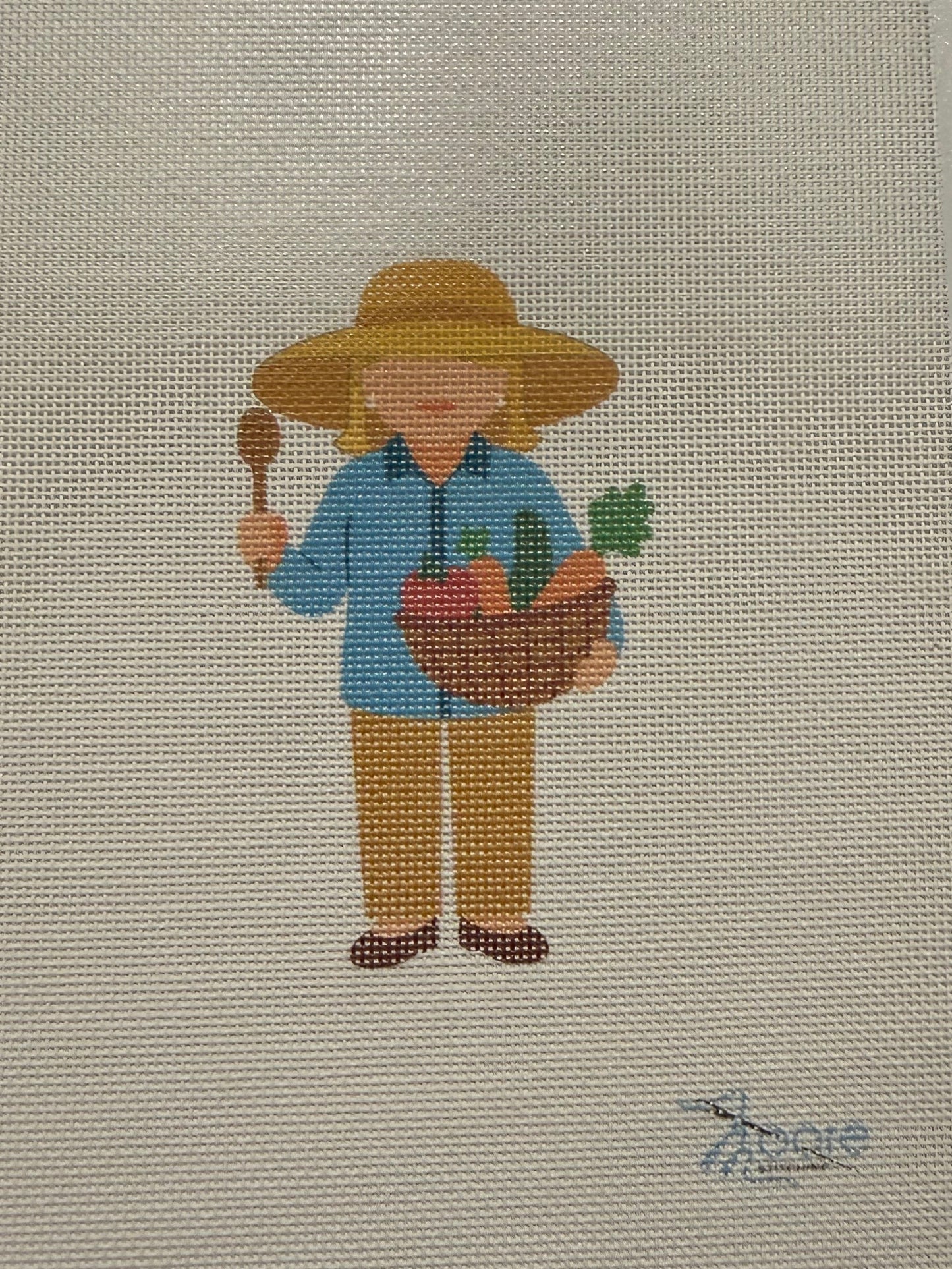 Martha Needlepoint Canvas
