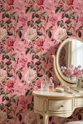 Vintage Floral Peel & Stick Wallpaper Elegant Mural