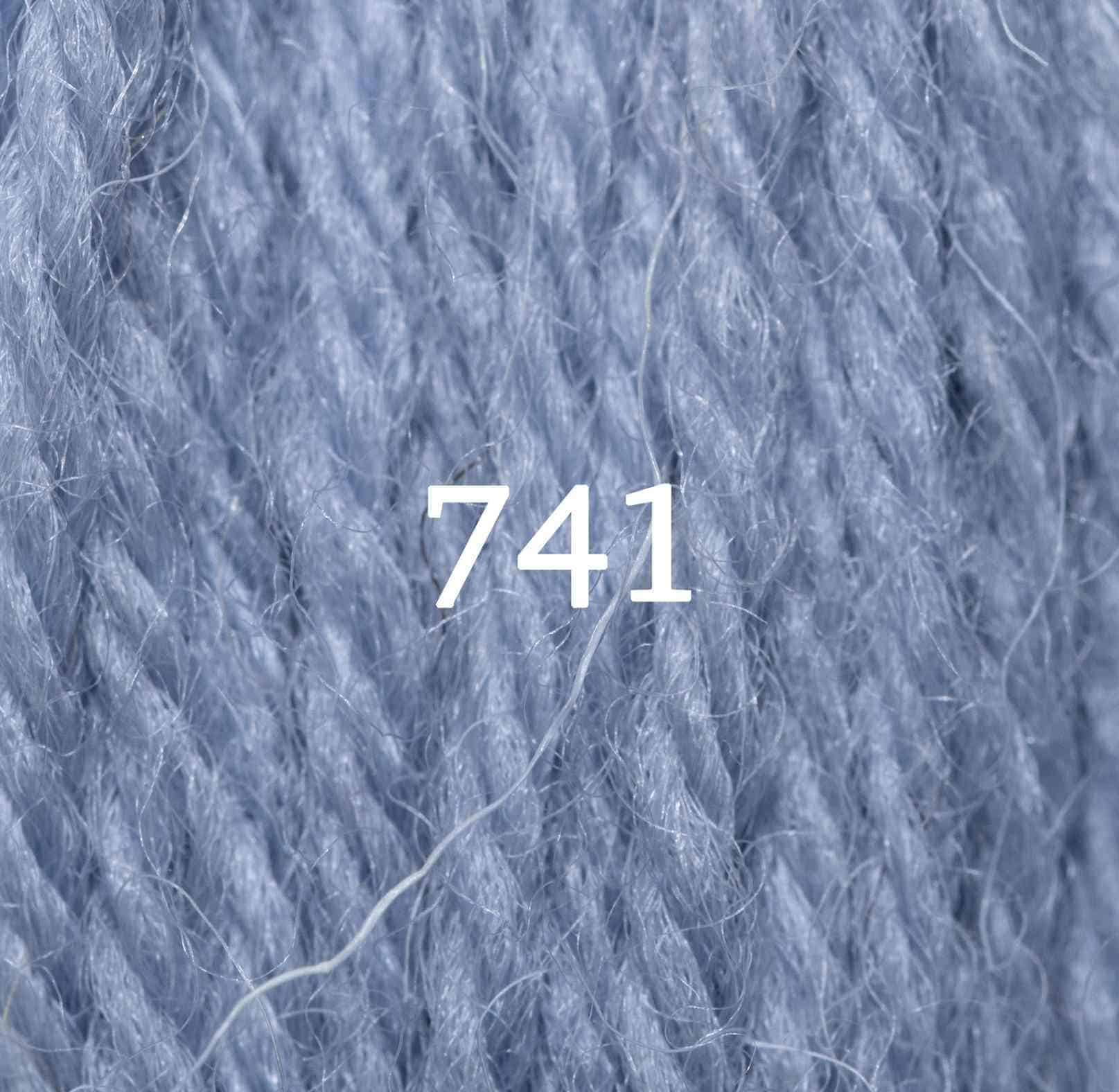 Appletons Wool Yarn - Bright China Blue 741-749