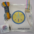 Sand Dollar — Modern Needlepoint Kit (Small Design)