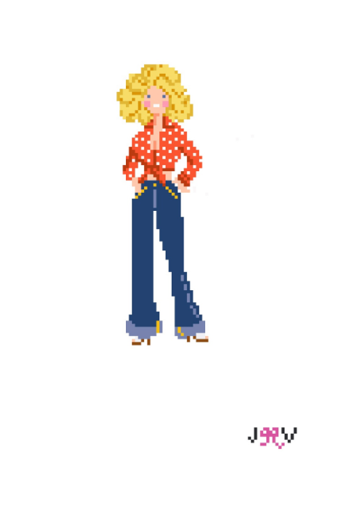 JV225 - Dolly Needlepoint Canvas