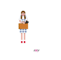 JV230 - Dorothy Needlepoint Canvas