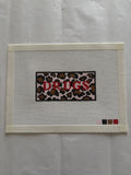 Leopard Print Needlepoint Canvas