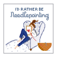 JV179 - Needlepointing  Needlepoint Canvas
