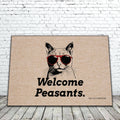 Welcome Peasants Doormat