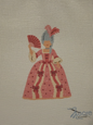 Marie Antoinette Needlepoint Canvas