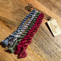 Woodland Forage Hand-Dyed 100% Silk Embroidery Threads
