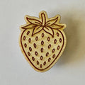 Strawberry Wooden Needle Minder