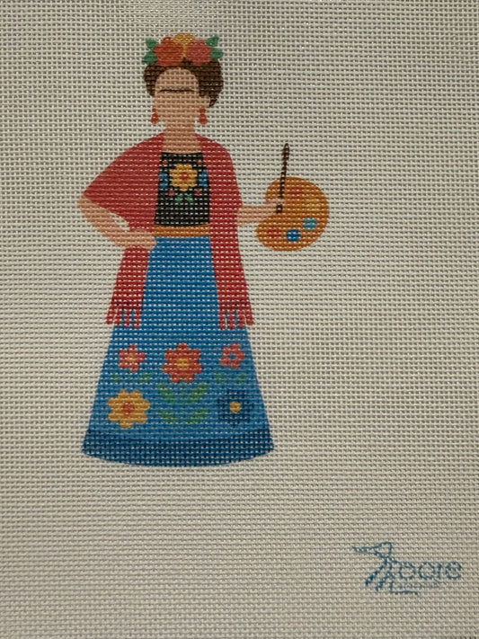 Frida Needlepoint Canvas