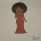 Queen of Motown Needlepoint Canvas