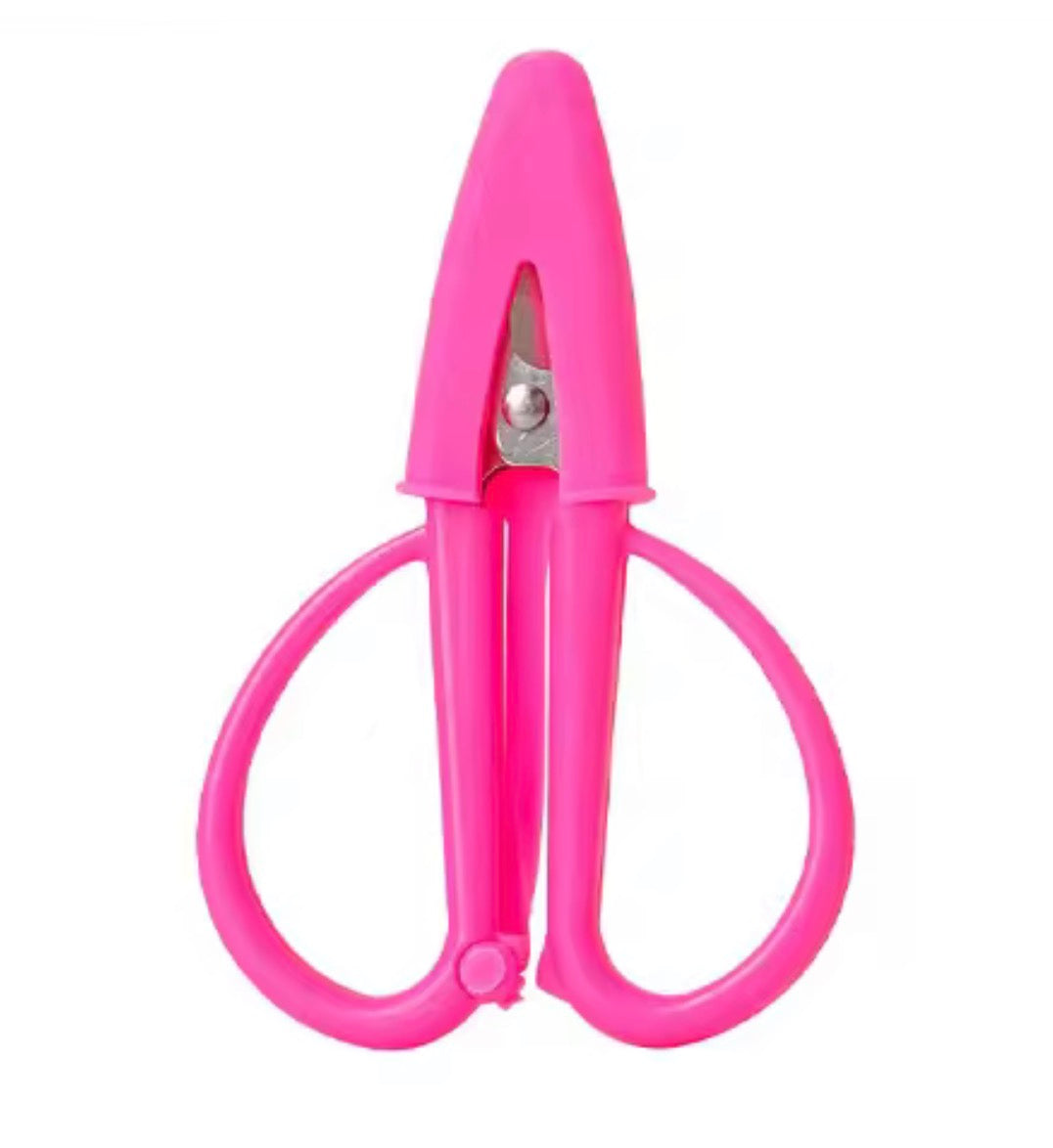 Mini Needlepoint Scissors – Spring-Loaded Snip Shears