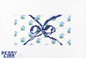 Bow Trellis Fancy Clutch Insert — Blue - Expected to Arrive 07/31 - Pre-Order Now