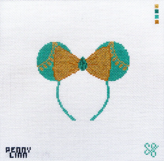 Jasmine Ears Needlepoint Canvas - Expected to Arrive 07/31 - Pre-Order Now