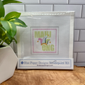 Mahjong Letters with Joker Hat & Pink Bamboo Needlepoint Kit