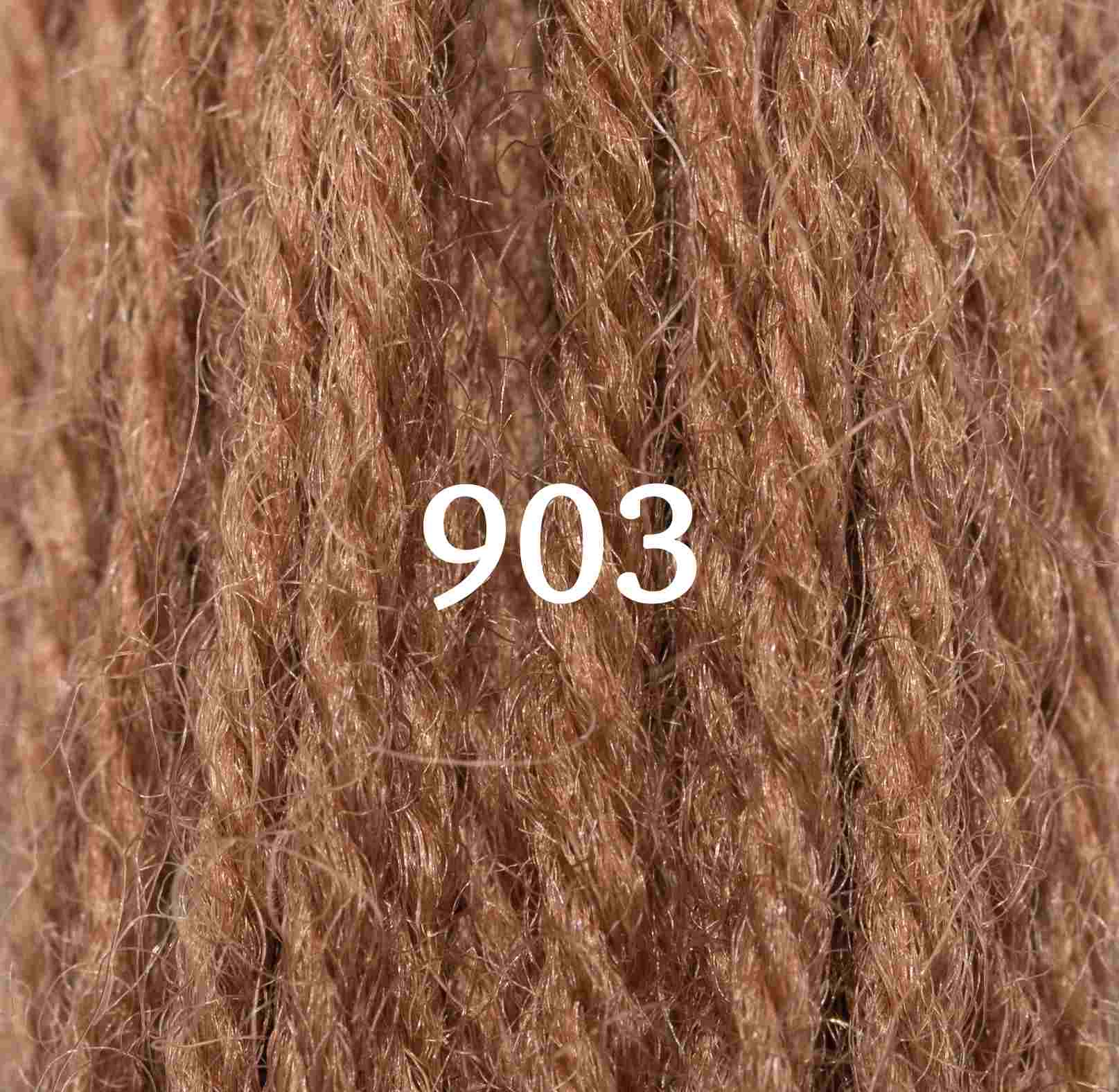 Appletons Wool Yarn - Golden Brown 901 - 905