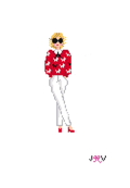 JV158 - Princess Diana Sheep Sweater Needlepoint Canvas