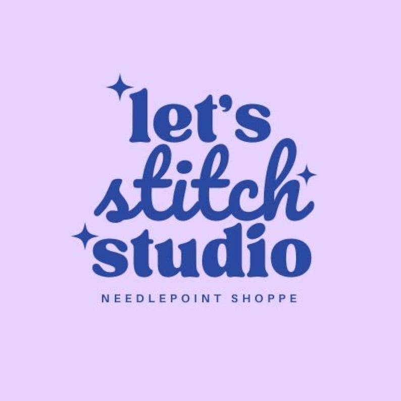 Peace Love NDLPT Matchbox Needlepoint Canvas on Black Sparkle 18 mesh | HandPainted